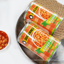 wholesale health food preserved salty canned baked beans